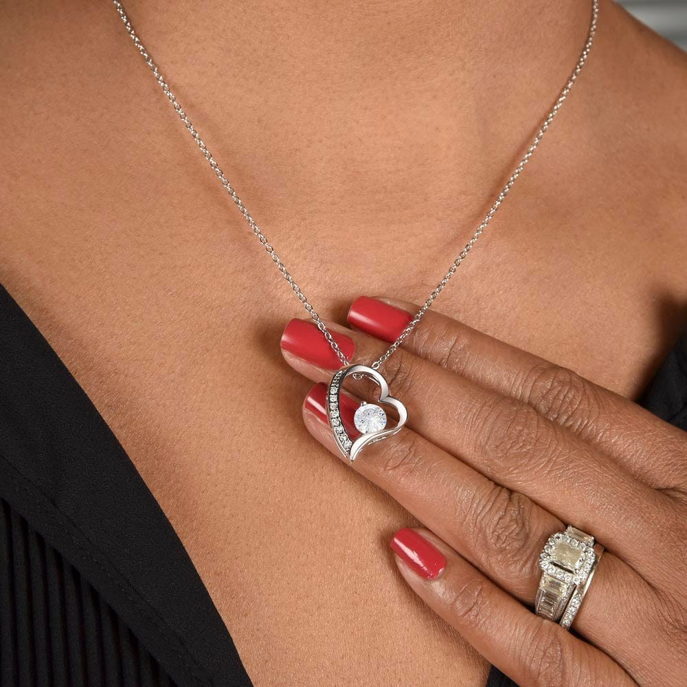 To My Soulmate Heart Necklace