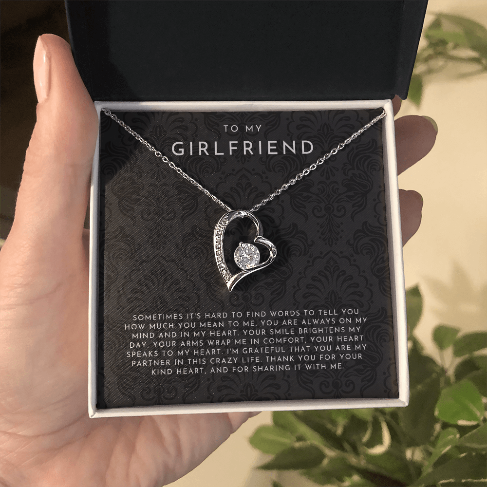 To My Girlfriend - Forever Love Necklace