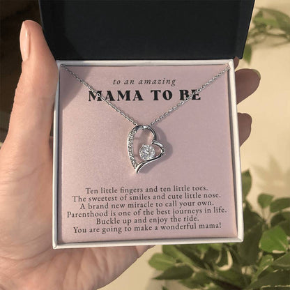 Blush Mama To Be Necklace