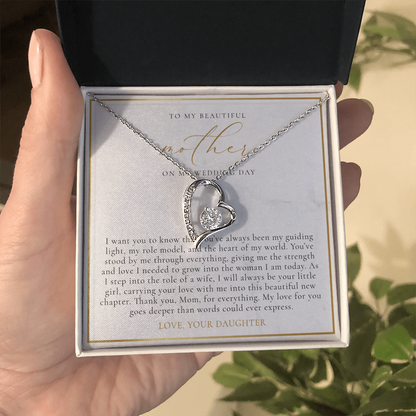 Mother Of The Bride Gift - Forever Love Necklace