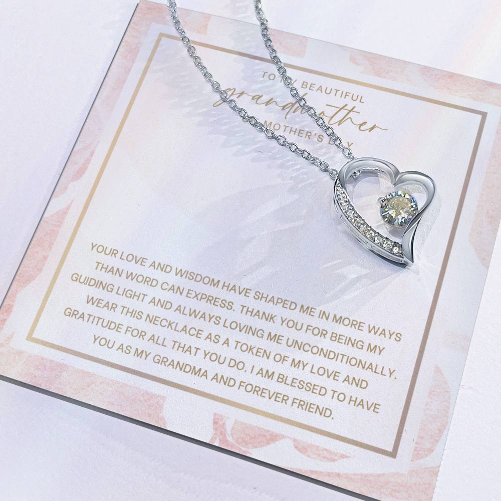 Blush Grandmother Mother's Day Necklace