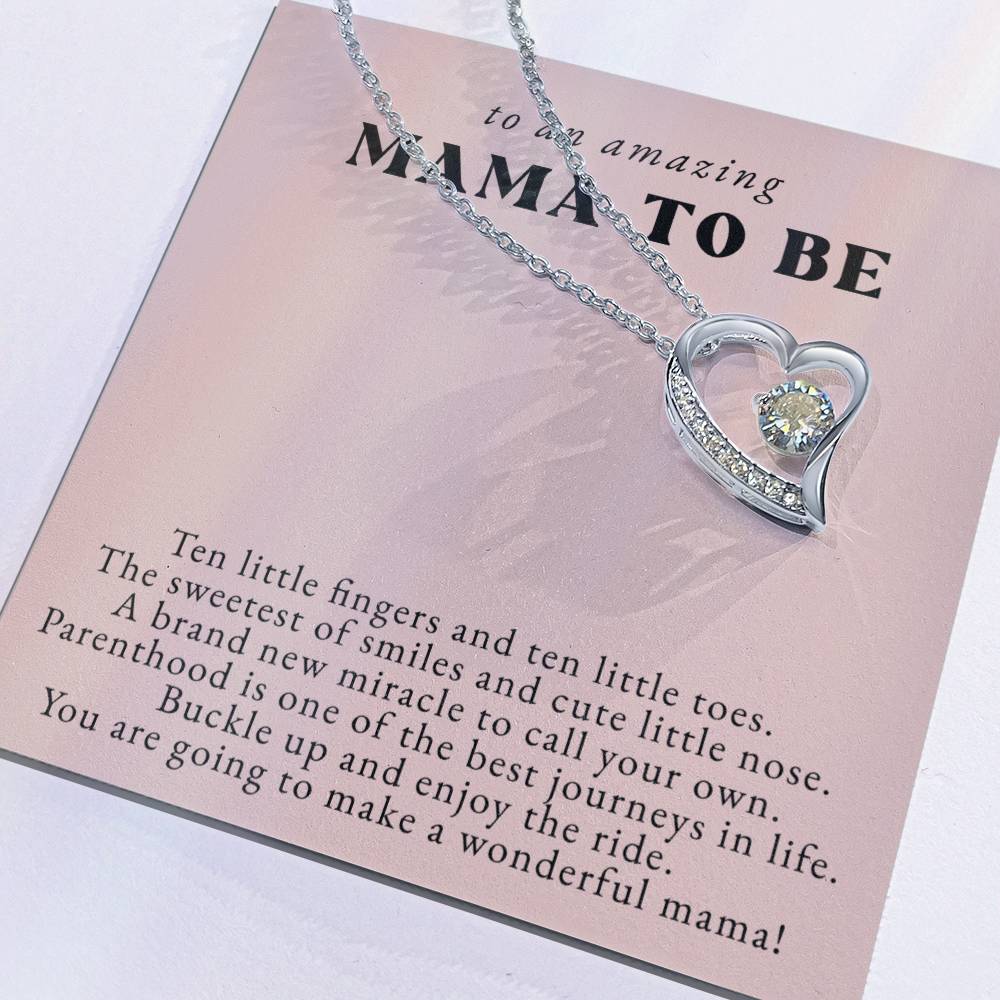 Blush Mama To Be Necklace