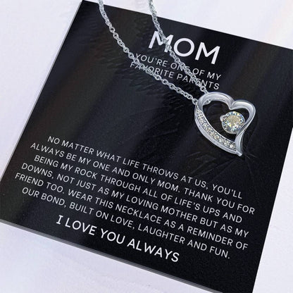 One of My Favorite Parents Mom Necklace