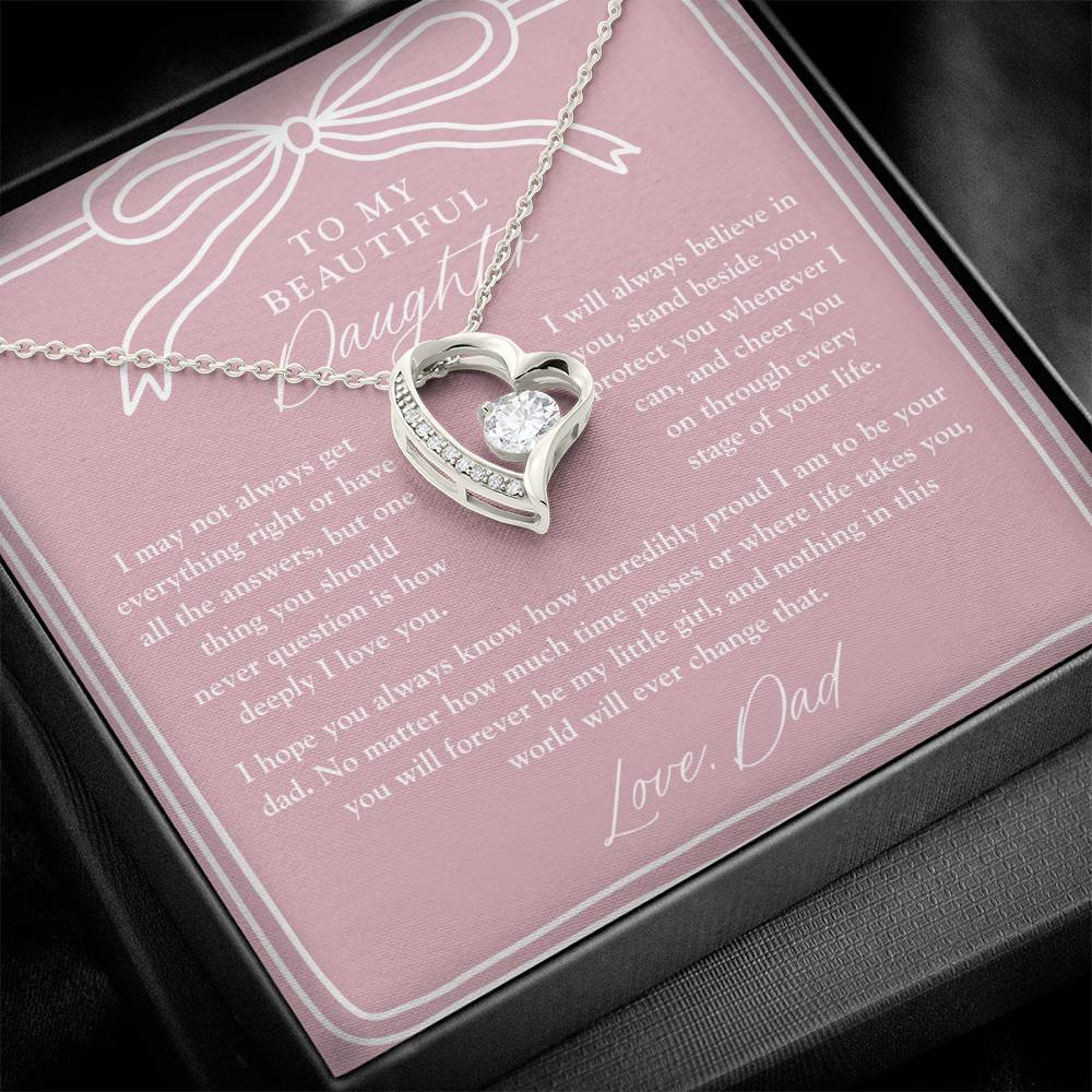 To My Daughter | Forever My Little Girl Blush