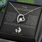 To My Daughter From Dad | Come Home Necklace
