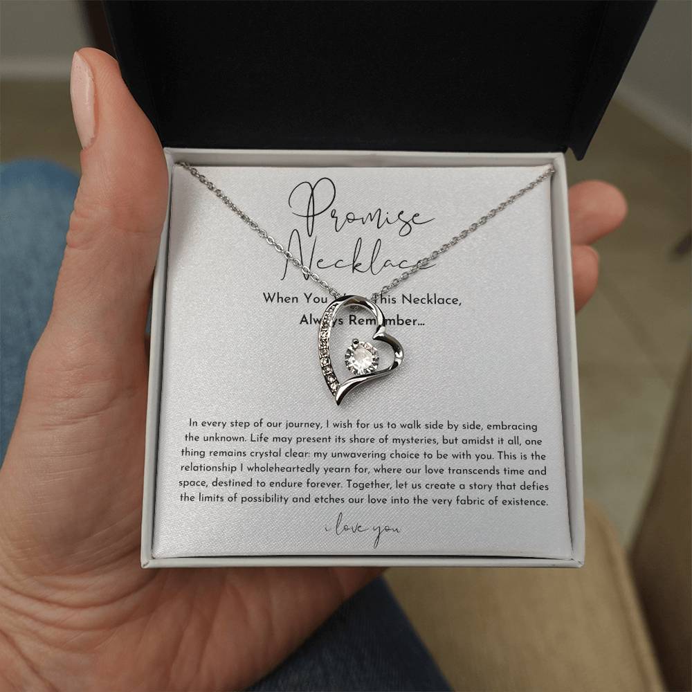 Promise Necklace For Her (Forever Love Heart Necklace)