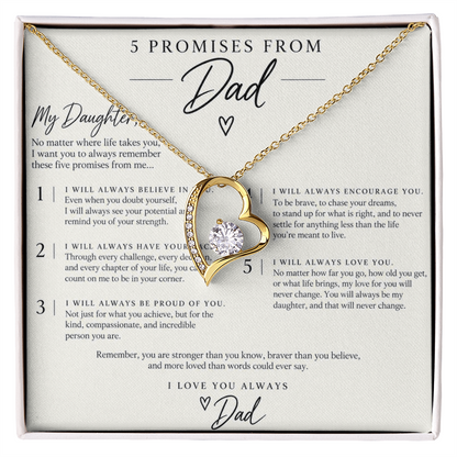 To My Daughter (5 Promises From Dad)