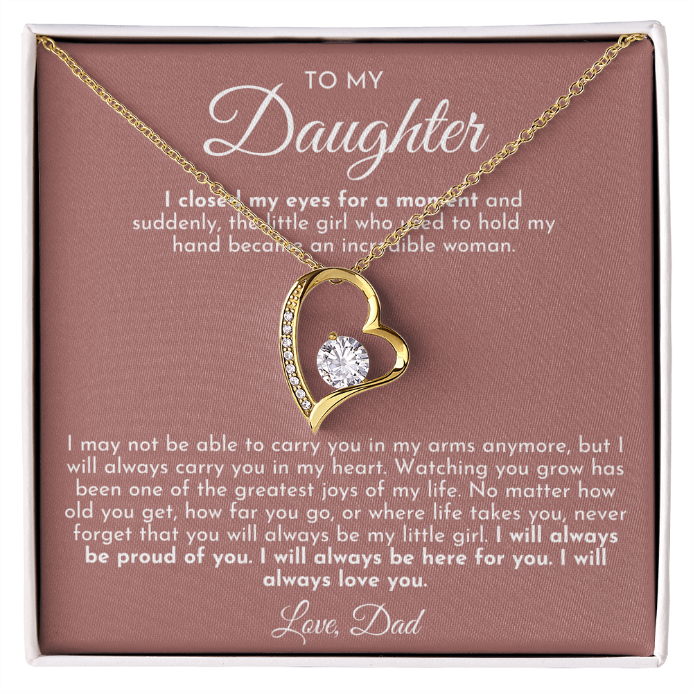 To My Daughter (I Closed My Eyes) From Dad