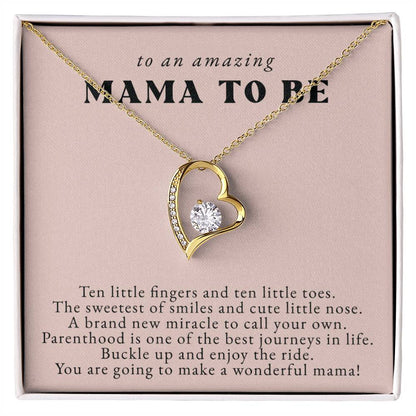 Blush Mama To Be Necklace