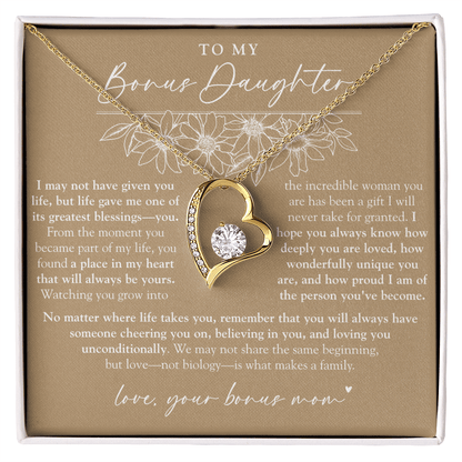 To My Bonus Daughter (A Place In My Heart)