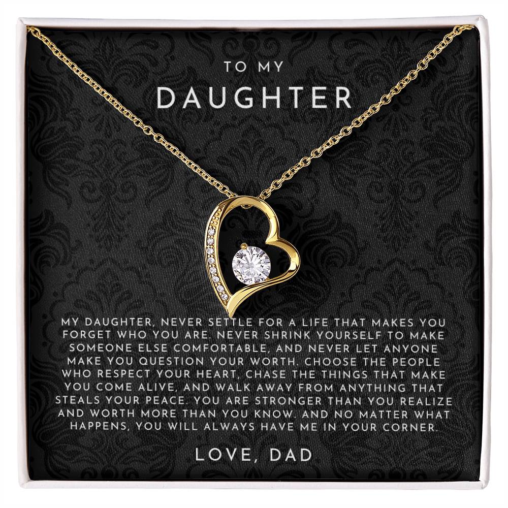 To My Daughter (Never Settle) From Dad
