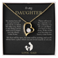 To My Daughter From Dad | Come Home Necklace