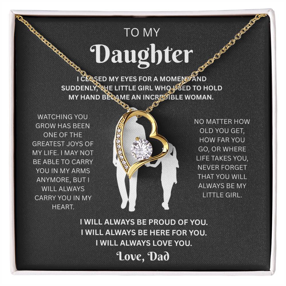 To My Daughter (I Closed My Eyes) From Dad