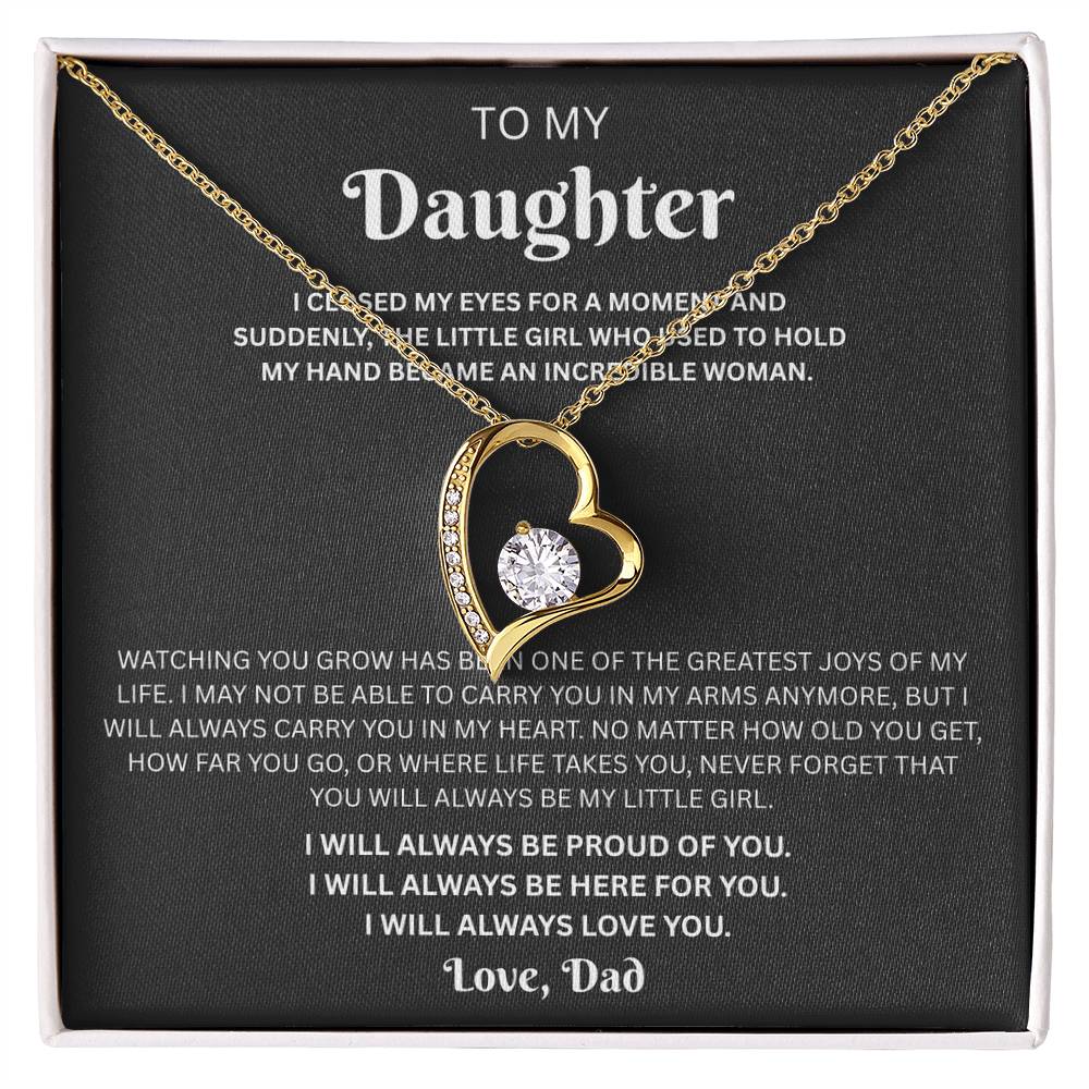 To My Daughter (I Closed My Eyes) From Dad