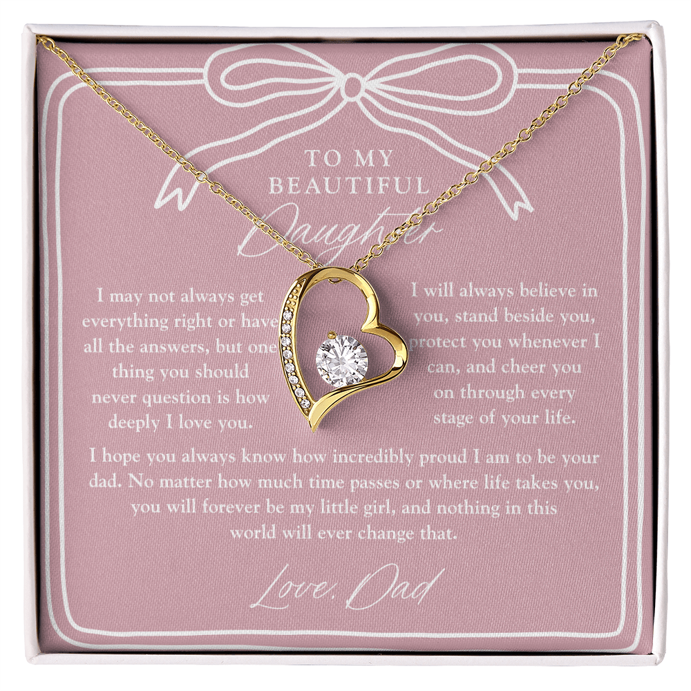 To My Daughter | Forever My Little Girl Blush
