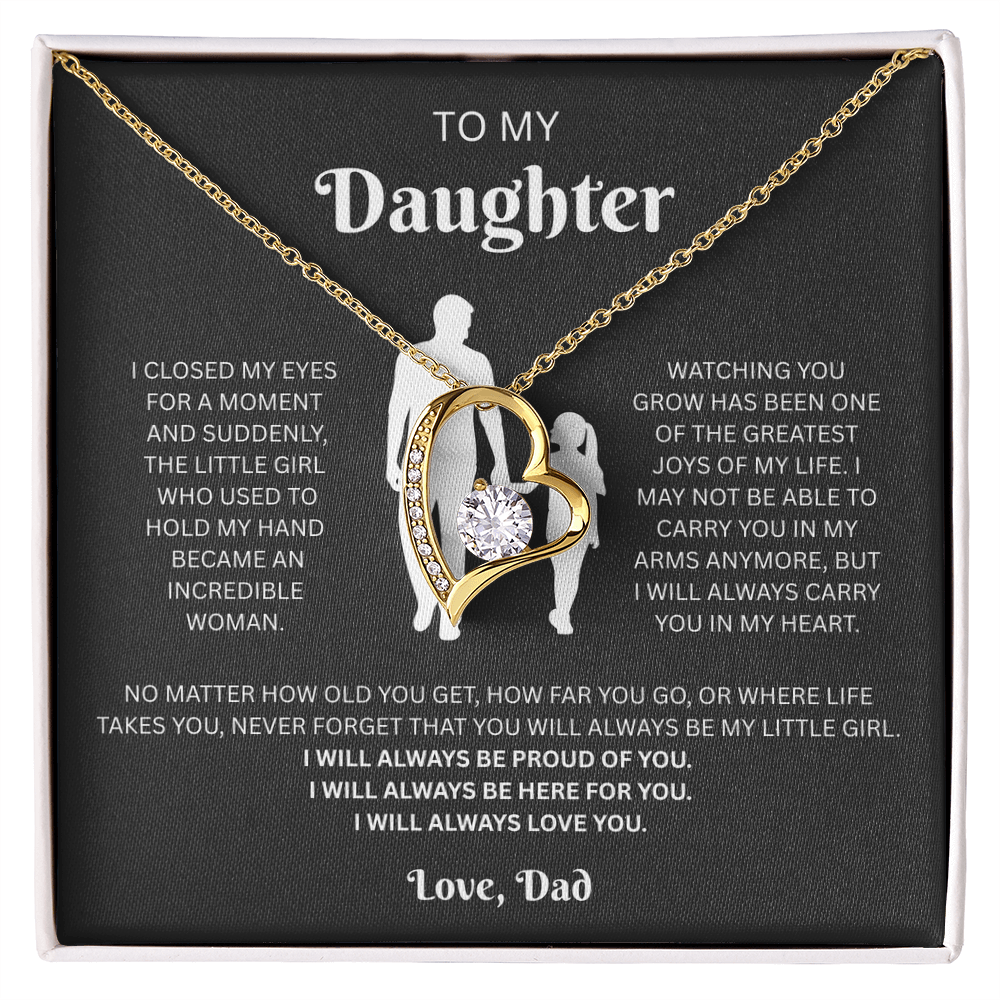 To My Daughter (I Closed My Eyes) From Dad