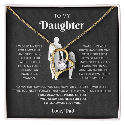 To My Daughter (I Closed My Eyes) From Dad