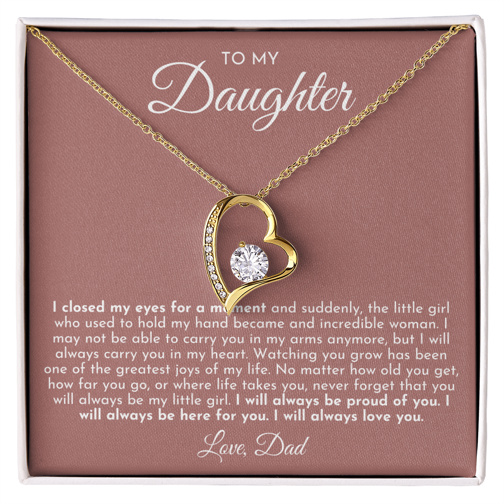 To My Daughter (I Closed My Eyes) From Dad