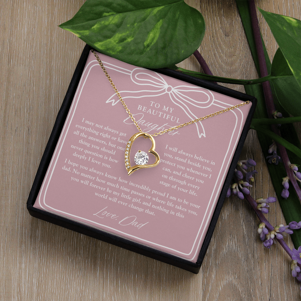 To My Daughter | Forever My Little Girl Blush
