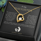 To My Daughter From Dad | Come Home Necklace