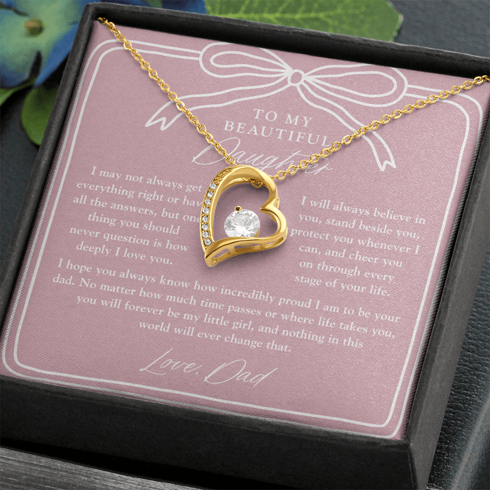 To My Daughter | Forever My Little Girl Blush