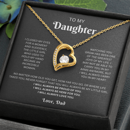 To My Daughter (I Closed My Eyes) From Dad