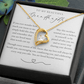 To My Granddaughter Heart Necklace | Loved Beyond Measure