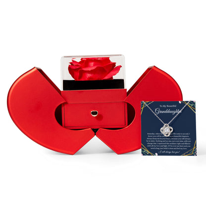 To My Granddaughter Rose Box