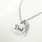 To My Daughter From Dad | With You Always Memorial Necklace
