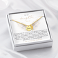 To My Daughter From Dad | With You Always Memorial Necklace