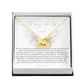 To My Child From Dad | Love Too Powerful Memorial Necklace