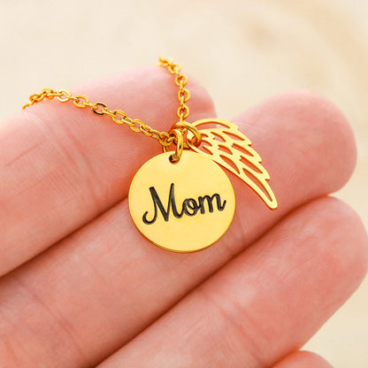 To My Child From Mom | Love Too Powerful Memorial Necklace