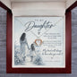 To My Daughter (There Will Come A Day) Crown Necklace