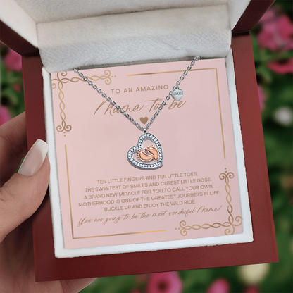 Mama To Be Baby Feet Necklace | Ten Little Toes