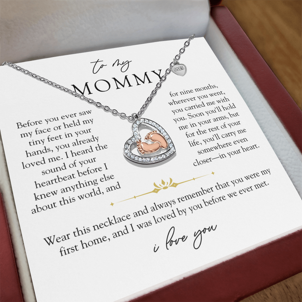 To My Mommy Pregnancy Necklace | Before We Ever Met