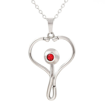 Nurse Graduation Stethoscope Necklace