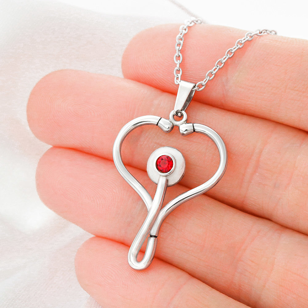 3 A.M. Nurse Stethoscope Necklace
