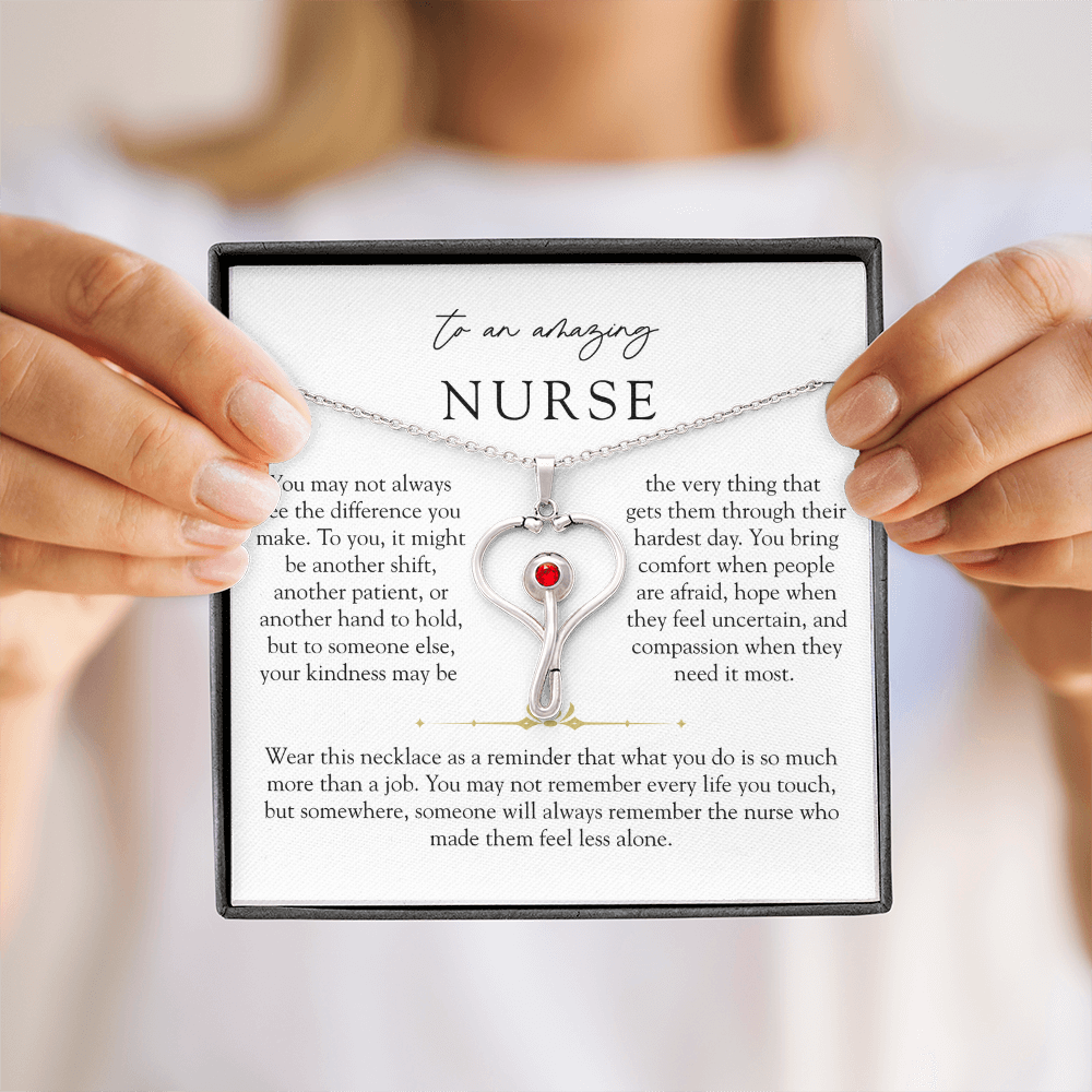 Amazing Nurse HeartScope Necklae