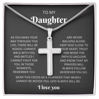 Daughter Cross Necklace | Wherever You Go