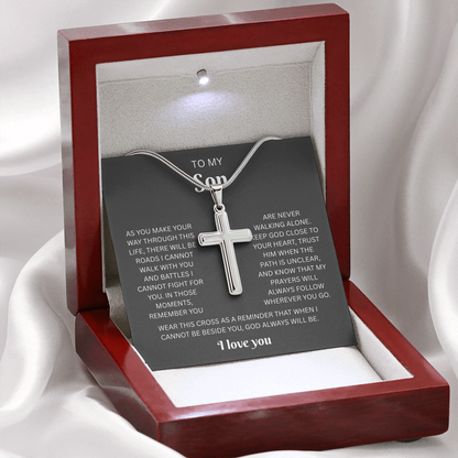 Son Cross Necklace | Wherever You Go