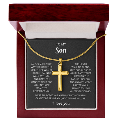 Son Cross Necklace | Wherever You Go