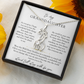 Granddaughter Wild Heart Giraffe Necklace