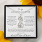 Granddaughter Wild Heart Giraffe Necklace