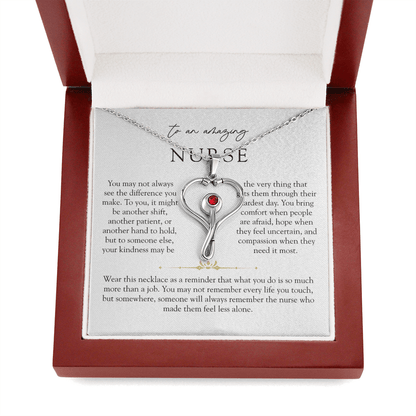 Amazing Nurse HeartScope Necklae