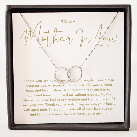 Mother In Law Gift - Forever Entwined Necklace