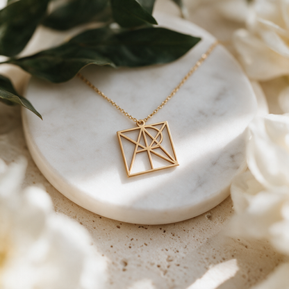 Unique Custom Name Logo Necklace
