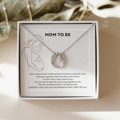 Mom To Be - Mother's Embrace Necklace