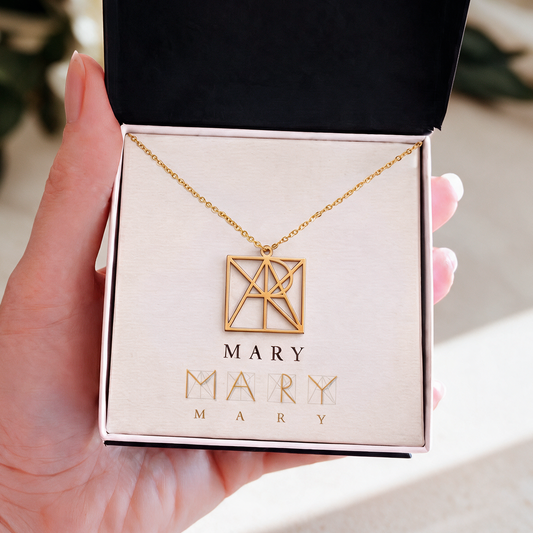 Unique Custom Name Logo Necklace