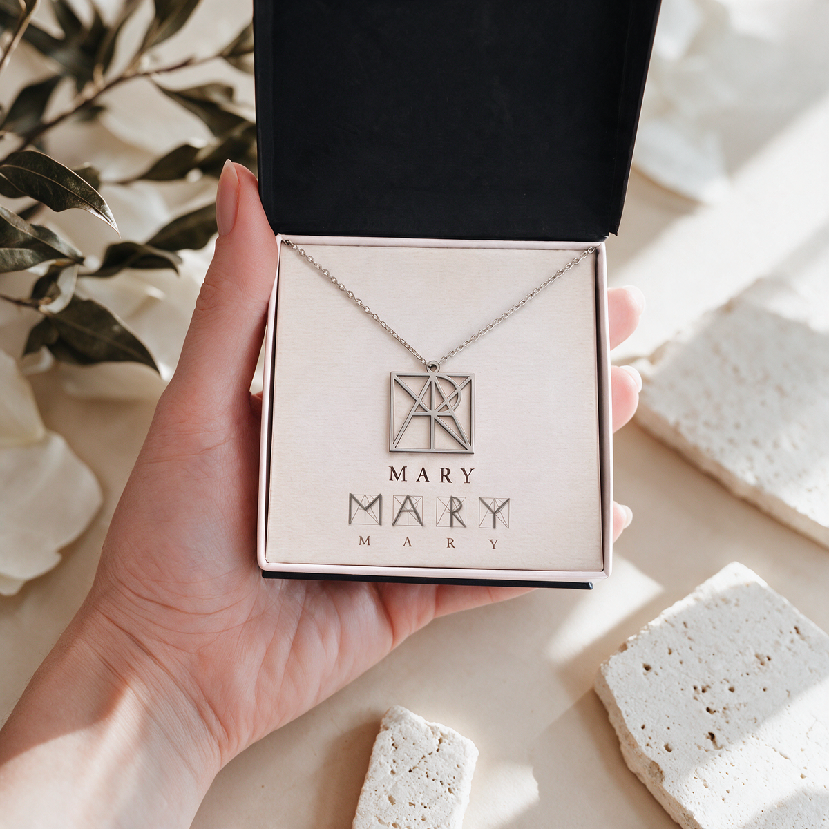 Unique Custom Name Logo Necklace