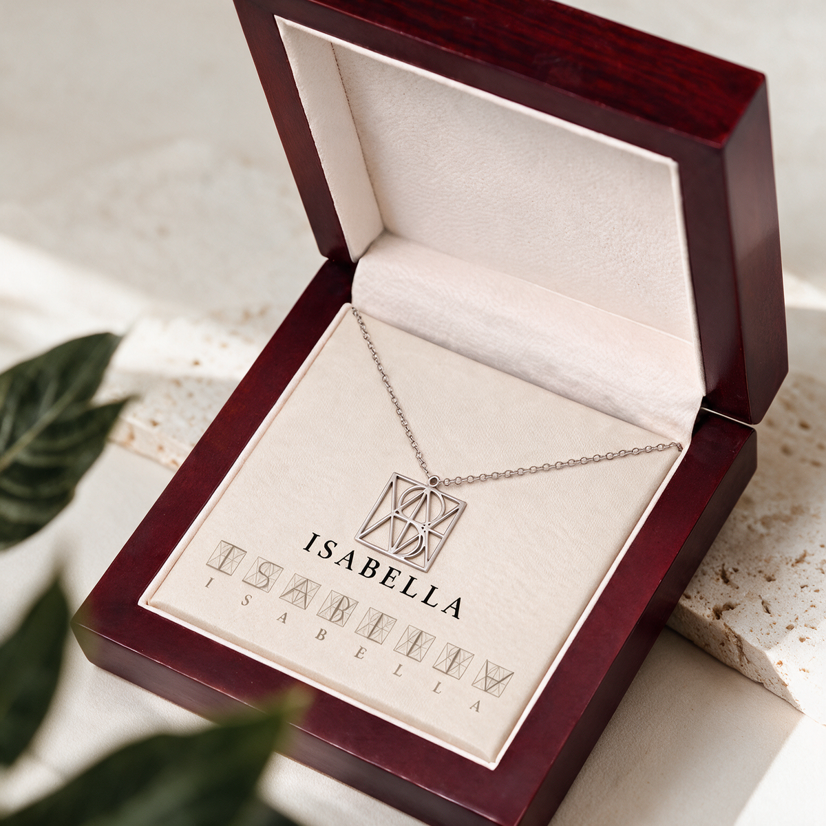 Unique Custom Name Logo Necklace